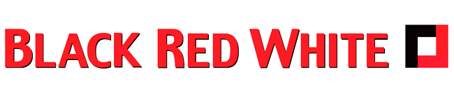 BLACK RED WHITE